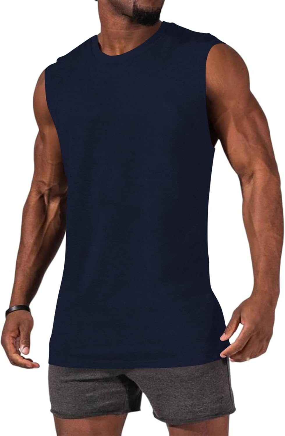 Skiennix Men's Sleeveless Gym Tank Tops - Casual Muscle Cut-Off Shirts for Ultimate Comfort