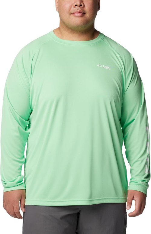 Columbia Men's Long Sleeve PFG Terminal Tackle Shirt - Lightweight, Quick-Dry Fabric