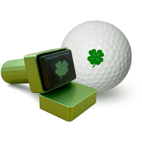 Golf Ball Stamp - Quick-Dry Permanent Marking Tool, Reusable & Waterproof Golfing Stamper - Ideal Gift for Golfers, Dads, Retirement, Durable Golf Accessory for Father’s Day, Christmas & Birthday