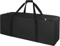 COOLBEBE 36-Inch Heavy Duty Travel Duffle Bag - 100L Water Resistant Luggage for Sports & Camping, Black