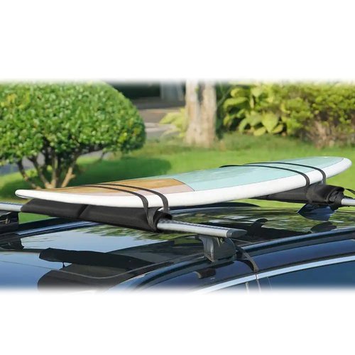 HUIMENG Car Roof Rack Pads Kayak Soft Roof Rack for Surfboard SUP Boat Carrier with Straps