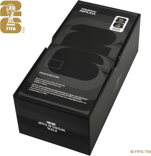 FIFA World Cup 2026 Edition 3D Trophy - Premium Weighted Zinc Alloy - 5.9 Inch Collector’s Item | Perfect for Desk Display