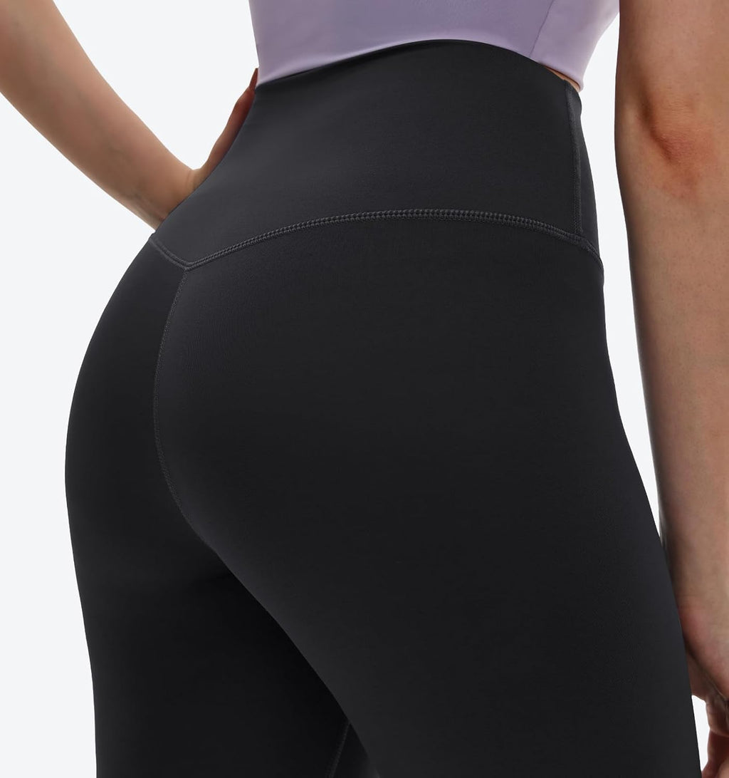Skiennix High Waisted Leggings - Soft & Stretchy Yoga Pants for Women | 25" Length
