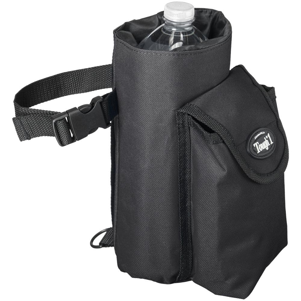 Tough 1 Water Bottle/Cell Phone Combo Pouch, Black , 9.5"