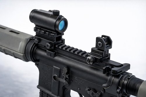 Gotical 3/4" Riser 4-Slot Low See-Thru Riser Weaver Picatinny Rail Scope Mount Rail (Pack of 2)