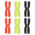 M METERXITY 6 Pack Racket Weight Balance Strips - Tennis Badminton Racquet Balance Strips Tape Bar Weighted Tapes, Apply to Racquet/Sports (0.5g, 3 Colors)