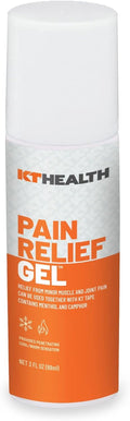 KT Tape Pain Relief Gel - Time-Released Topical Solution for Back Pain, Sciatica & Arthritis | 3.0 oz Roll-On