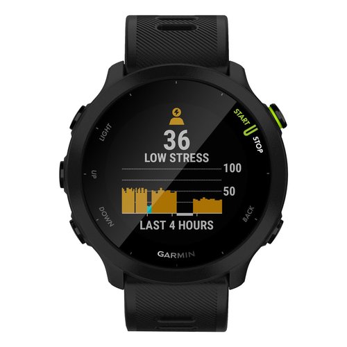 Garmin QuickFit 26mm Watch Band and Optional Extra Long Strap, Black Silicone, (010-12907-00)