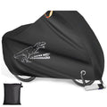 Bike Cover for 1, 2 or 3 Bikes Outdoor Waterproof, Heavy Duty Bicycle Cover with Reflective Strips Storage Bag Rain Dust UV Wind Proof Bike Tarp for Mountain Road Electric Bike