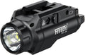 Feyachi HL-20 Pistol Light - 1500 Lumen LED Tactical Flashlight for Handguns | Compact Black Design