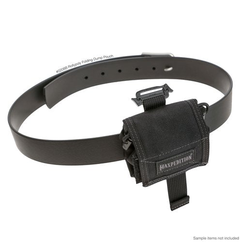 Maxpedition Rollypoly Folding Dump Pouch (Black) 9.4 inch