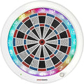 Bluetooth LED Dartboard with App Control - White Edition