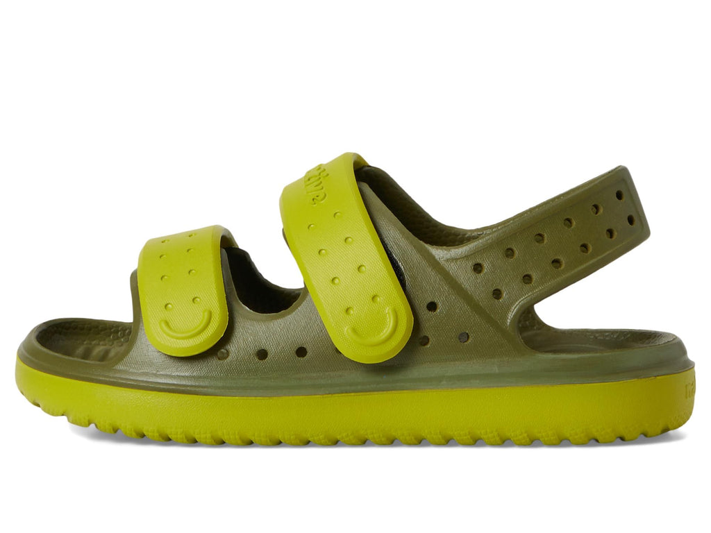 Native Shoes Unisex Kid Chase (Toddler) Rookie Green/Seaweed Green 5 Toddler Medium