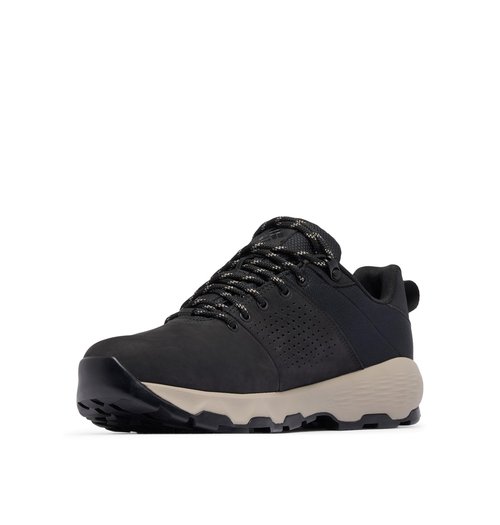 Columbia Mens Newton Nimble Leather, Black/Kettle, 11