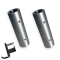 WZKO 5/8" to 1" Power Rack Cages Rigs Attachment Pin Adapter Sleeve for 2"x2" 3"x3" 2 Pack