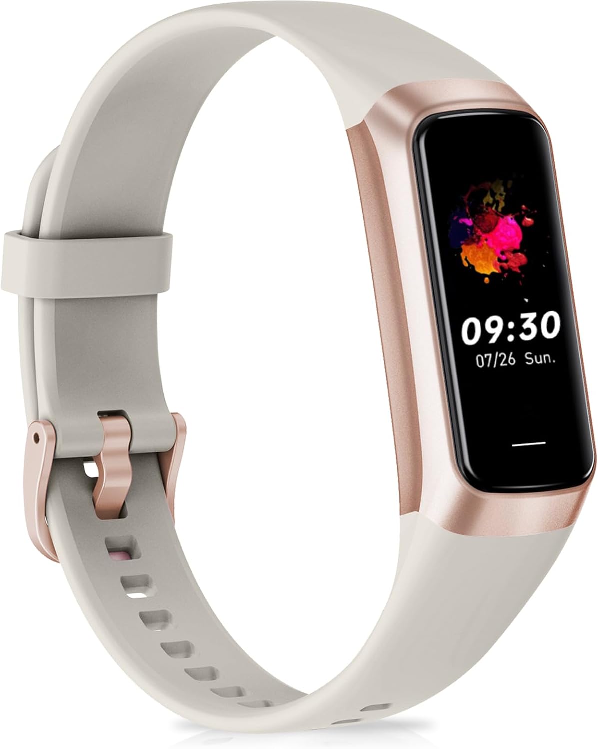 Skiennix Fitness Tracker - 24/7 Heart Rate Monitor & Sleep Tracking | 1.1" AMOLED Touch Screen