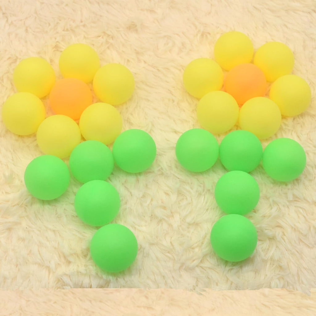 Skiennix 120 Pack Colored Ping Pong Balls - 40mm Table Tennis Balls for Party Games & DIY Fun