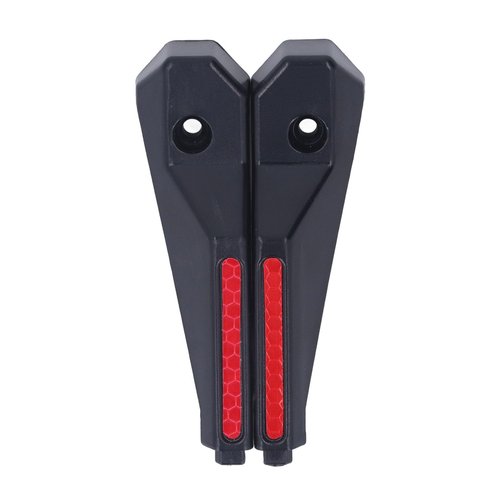 Uxsiya 1 Pair Electric Scooter Rear Wheel Cover with Reflective Strip for GOTRAX Scooter