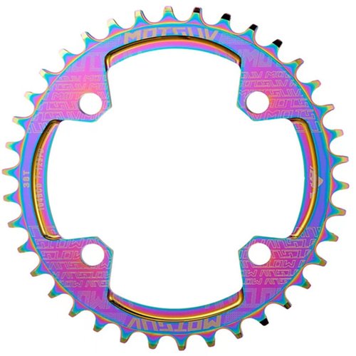 YBEKI 104BCD Chainring - CNC 7075-T6 Aluminum Narrow-Wide Round Chainwheel for MTB/Road Bikes (32-38T) | Compatible with Shimano/SRAM 8-11 Speed | Ultra-Light | Anti-Drop Design ﻿