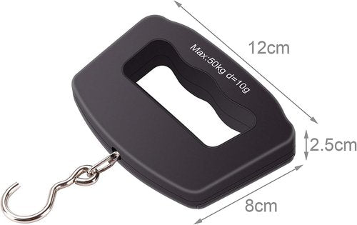 Kinstecks Digital Fishing Scale - 110lb/50kg Backlit LCD Portable Electronic Balance | Ideal for Hunting & Kitchen