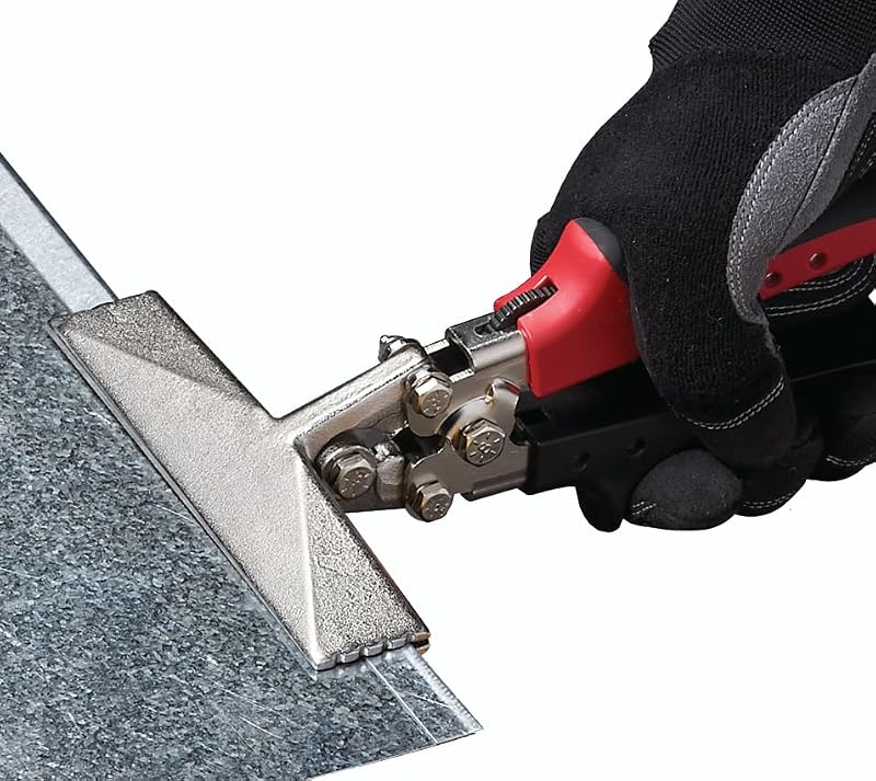 6-Inch Hand Seam Seamer - Steel Metal Fabrication Tool for Roofing & HVAC