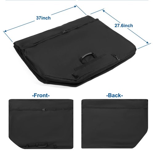 JONGCOVER Hard Top Freedom Panel Storage Bag Compatible with 2007-2022 Wrangler JK JKU JL JLU Sports Sahara Freedom Rubicon Unlimited Gladiator 2-Door & 4-Door & 2020-2022 Gladiator JT