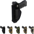 Skiennix Concealed Carry Holster - Metal Clip IWB/OWB for Airsoft Pistol Handguns | Right/Left Hand Draw