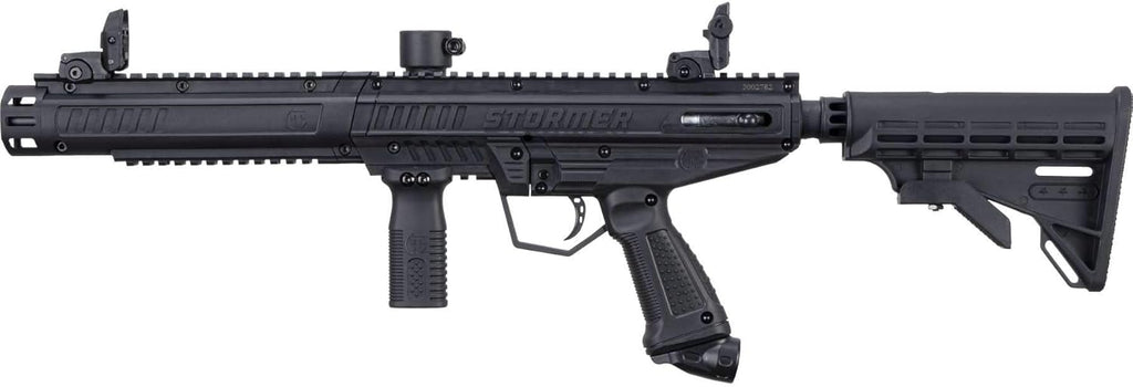 Tippmann Stormer Tactical Marker - Sleek Black Design for Enhanced Performance