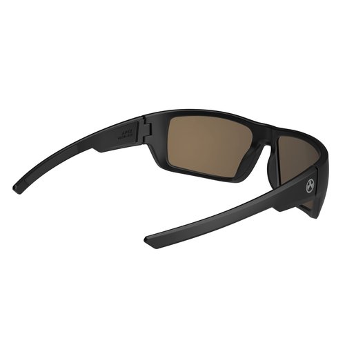 Magpul Apex Sunglasses Tactical Ballistic Sports Eyewear Shooting Glasses for Men Polarized Rectangular, Matte Black, One Size