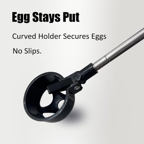 RCMMQHHY Stainless Steel Retractable Golf Ball Picker, Rust Proof, no Bending, Lightweight, Strong and Strong, Automatic Locking Three Claw Gripper, Long Pole Ball Picking Tool