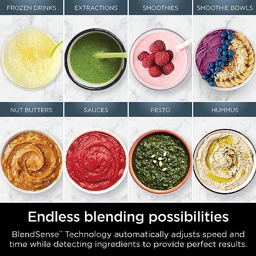 Ninja BlendSense Pro DUO Power Blender 72oz, 1800W, Black