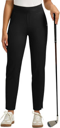 Willit Women's Golf Pants - Ankle Travel Stretch Design | Casual Dress Work Pants with 2 Pockets