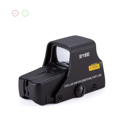 ETEE Optical Metal 551 Red and Green Holographic Red Dot Sight 20mm Track Mount