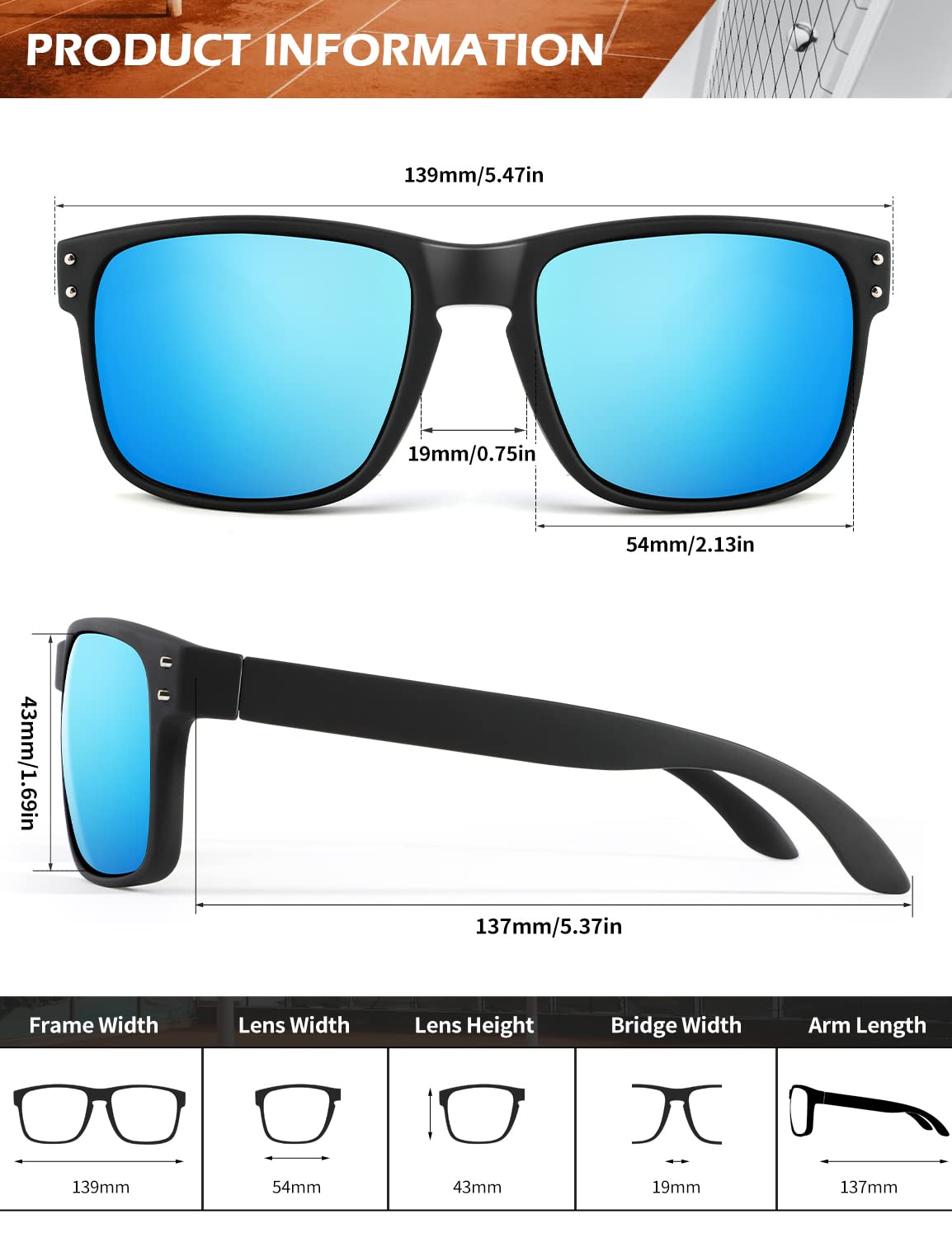 KALIYADI Polarized Sunglasses for Men Women, Mens Sunglasses Polarized UV Protection, Vintage Sun Glasses for Fishing Running Driving (3 pack)