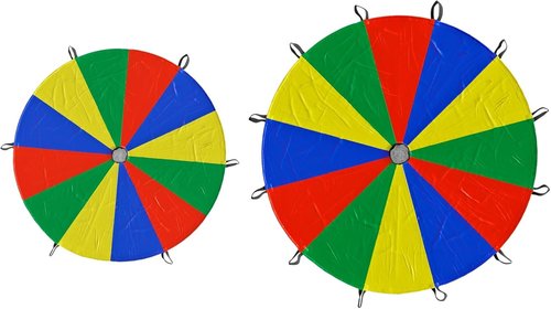 GSi Parachute - Durable 12ft & 6ft Parachute for Outdoor Fun and Adventure