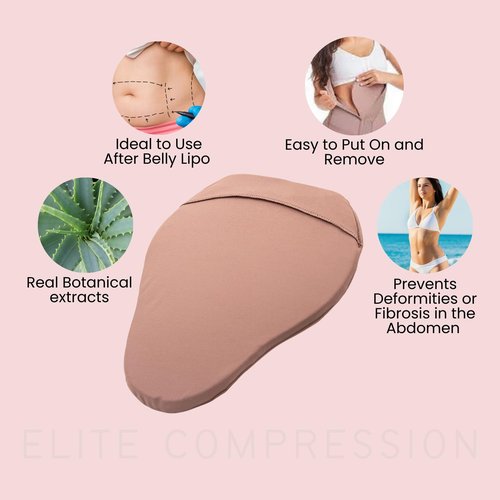 Elite Compression Tummy Tuck Lipo Foam Shapewear Board | Post Surgery Liposuction Recovery Abdominal Boards For Women | Tabla abdominal Post Cirugía