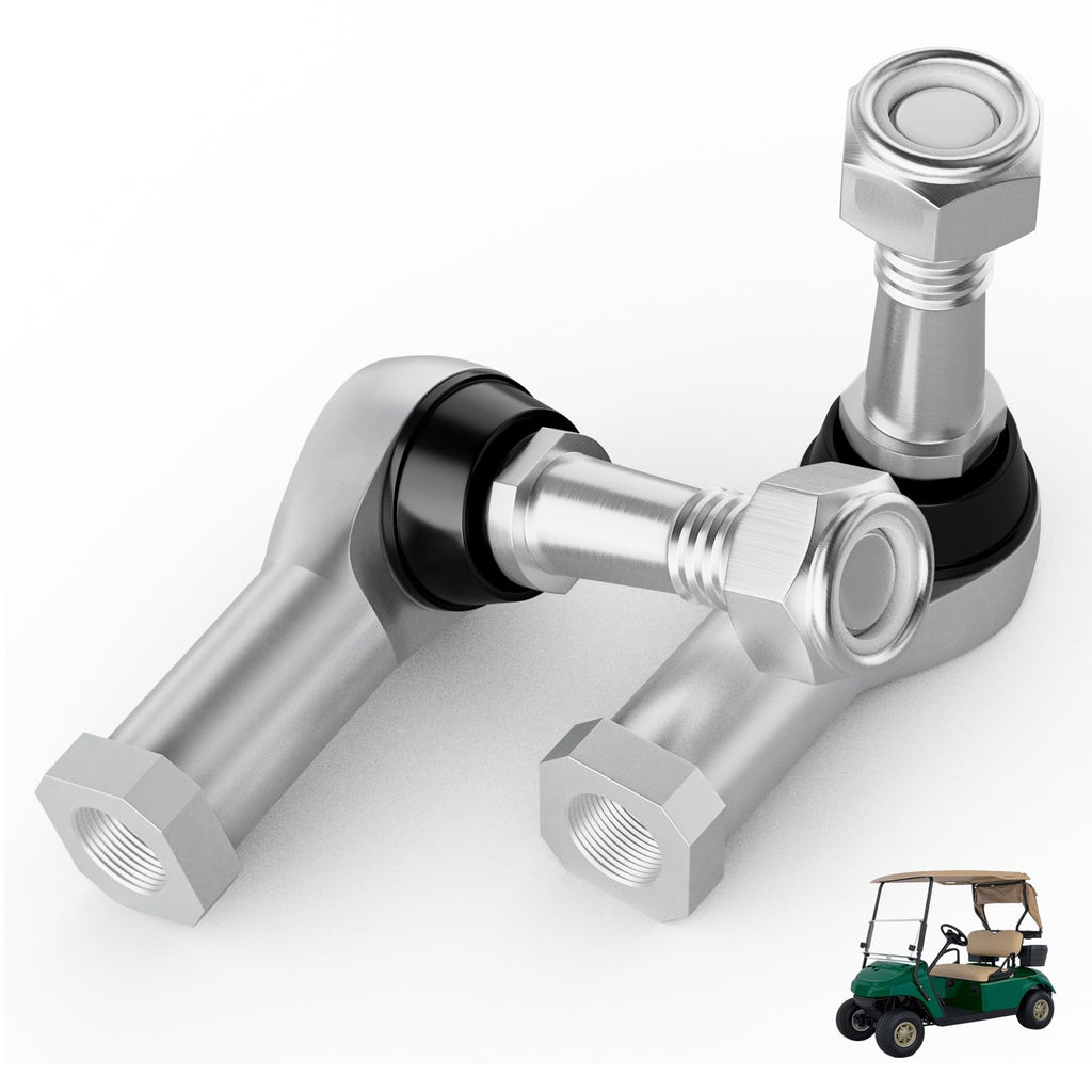Panglong EZGO Tie Rod Ends, EZGO TXT Ball Joint Tie Rod End Kit-2PCS, for 2001-UP 36V EZGO TXT Golf Carts, Include Driver and Passenger Side, OEM Reference #70902-G01, 70902-G02