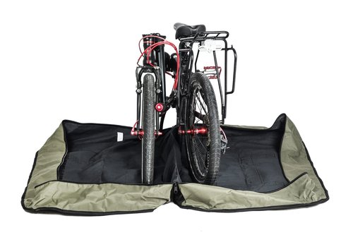 Rhinowalk 20 Inch Folding Bike Bag,(Waterproof Bicycle Travel Case Outdoors Bike Transport Bag for Cars Train Air Travel)