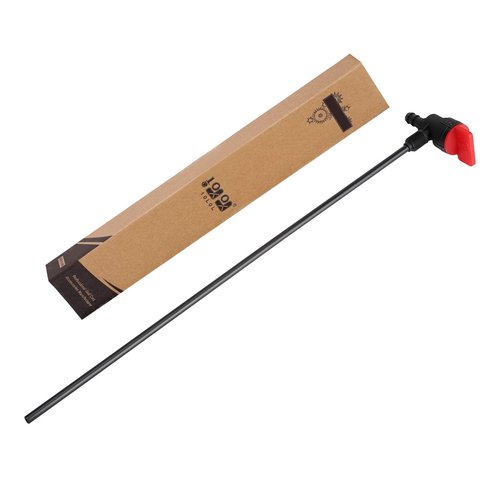 10L0L Fuel Siphon Pickup Tube for Club Car DS 1992-up, Precedent 2005-2008 Gas Golf Cart, with Shut-Off Valve, Replace OEM 1018969-01, 101896901, 6725, 8969