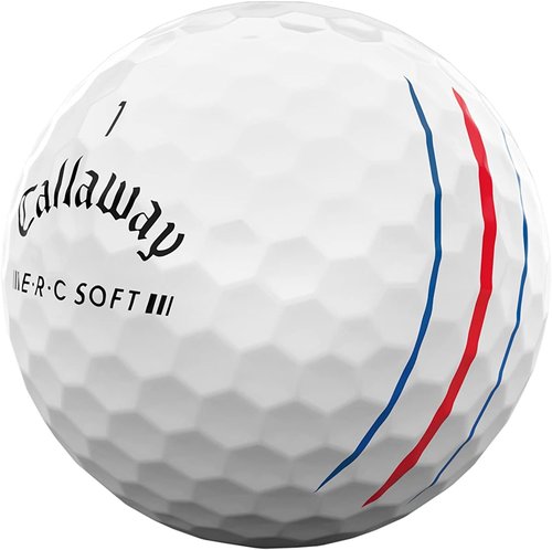 Callaway Golf ERC Soft Golf Balls - Enhanced Distance & Control | 12-Pack White