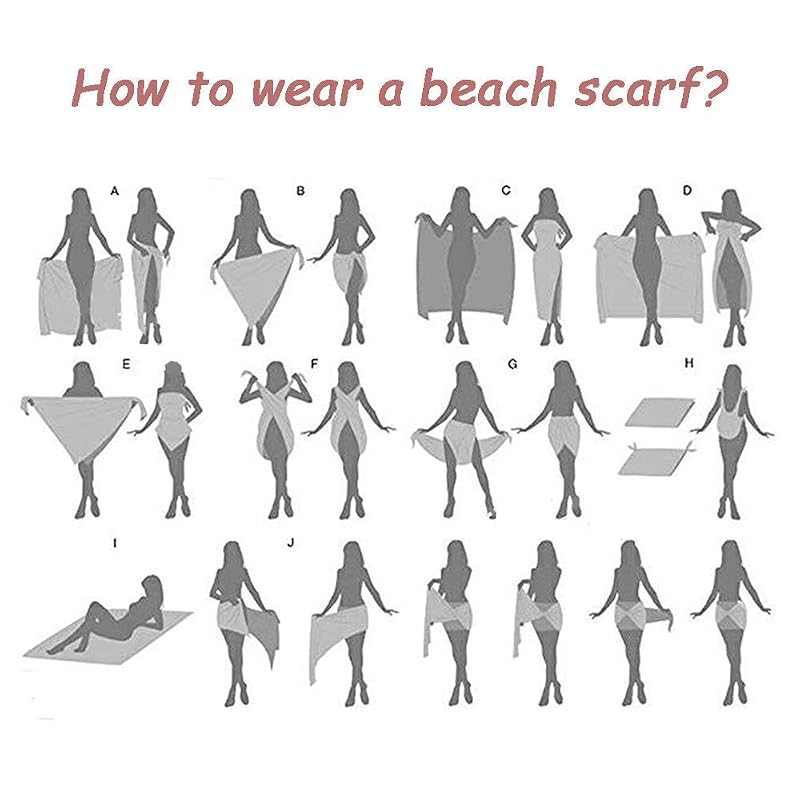 Jamaican Flag Beach Cover Up Sarong Wrap – Lightweight Silk-Chiffon Shawl