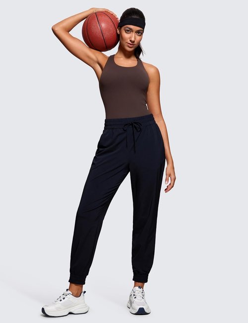 CRZ YOGA Butterluxe Workout Tank Tops for Women - Padded Spandex Athletic Shirts with Built-In Bra
