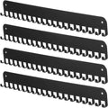 Medal Hanger Display by 4 Pack | 16-Inch Wall Holder for Marathon, Gymnastics & Soccer Awards - 20 Hooks