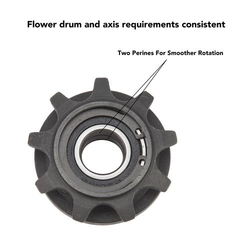 Yuecoom 10mm Hole 9T Single Speed Freewheel, Single Speed Freewheel Flywheel, Cycling Modified Accessory Single Speed Cog Sprocket Freewheel, for Mountain Bike Replacement