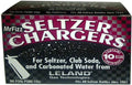Leland Soda Chargers - CO2 Seltzer Chargers for Perfect Bubbles - 40 Count, Silver