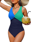 Holipick One Piece Swimsuit - Tummy Control & Push Up Design for Full Coverage | Slimming Bathing Suit