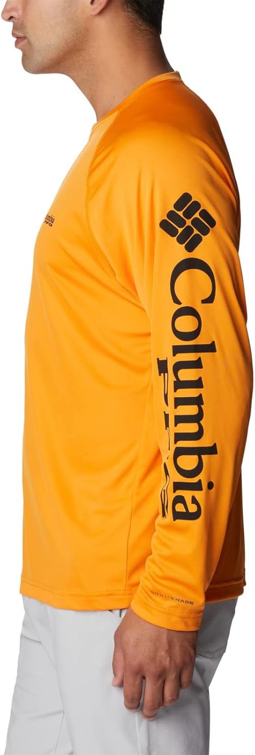 Columbia Men's PFG Long Sleeve Fishing Shirt - Quick-Dry Fabric | Lightweight & Comfortable