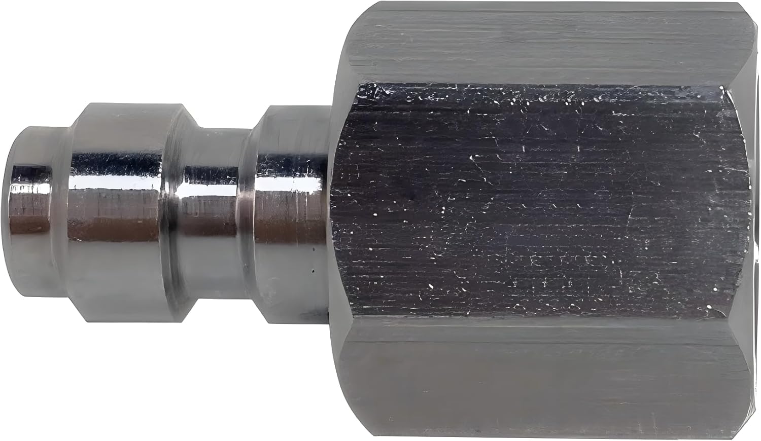 Universal 8mm Quick-Disconnect Plug Adapter, Stainless Steel 1/8" BSPP Female Thread, PCP Paintball Charging Fittings with Sealing O-Ring