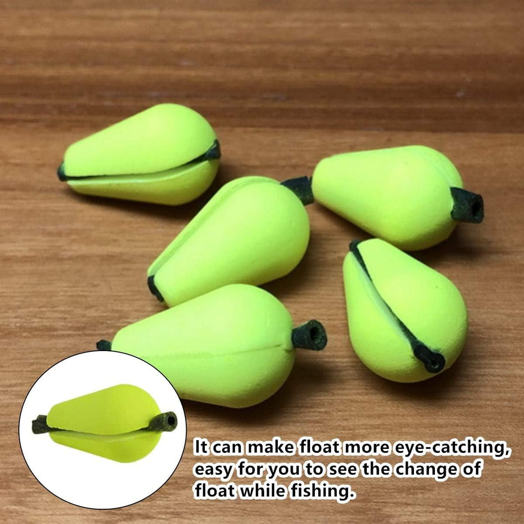 Skiennix Foam Teardrop Strike Indicators - 15 Pack Fishing Bobbers for Fly Fishing Accessories