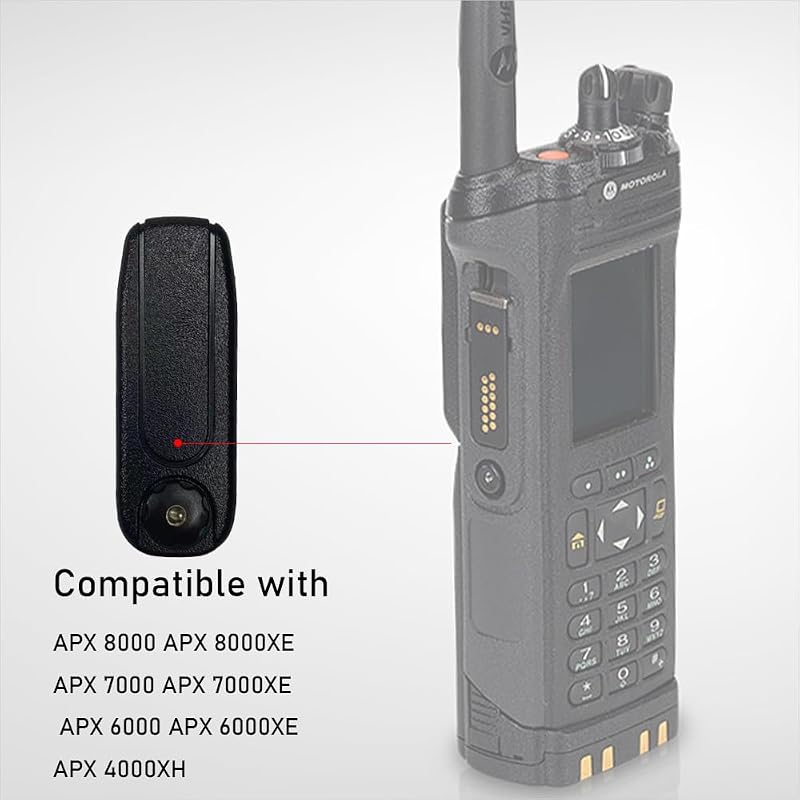 Replacement Dust Cover Assembly for Motorola APX6000 APX7000 APX8000 APX4000XH Two-Way Radios